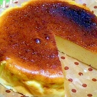 水切りヨーグルトde簡単ベイクドチーズケーキ